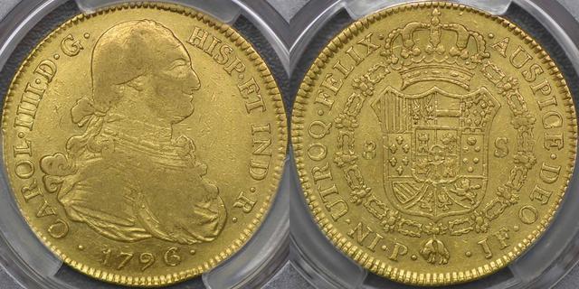 1796 Eight Escudos