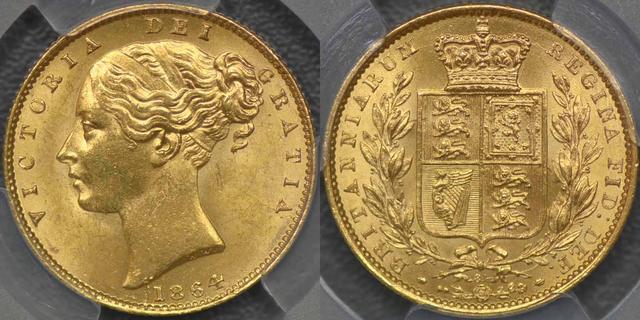 1864 Sovereign