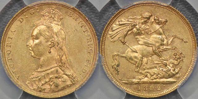 1892 Sydney Sovereign