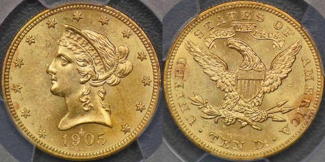 1905 Ten Dollars