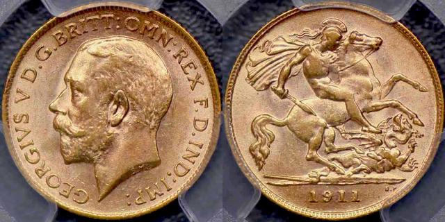 1911 Half Sovereign
