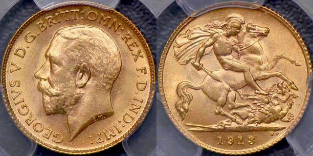 1913 Half Sovereign