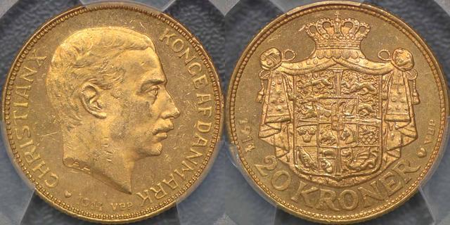1914 Twenty Kroner
