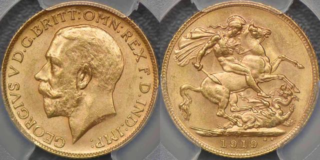 1919 Perth Sovereign