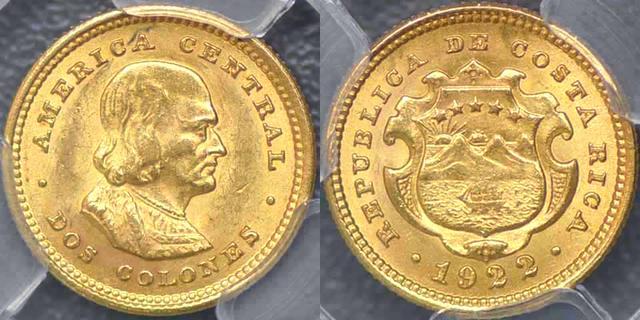 1922 Two Colones
