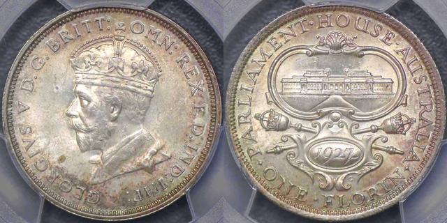 1927 Canberra Florin