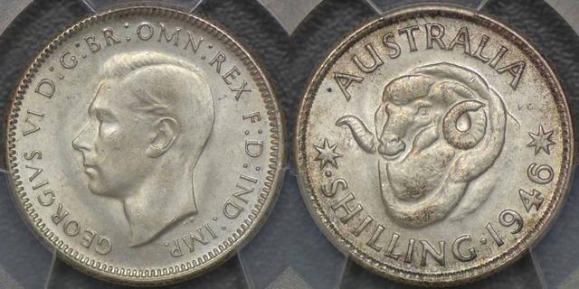 1946 Perth Shilling