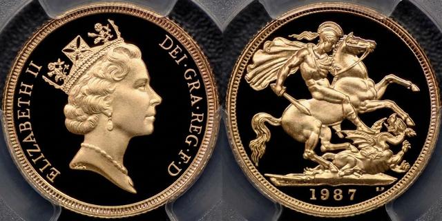 1987 Proof Sovereign