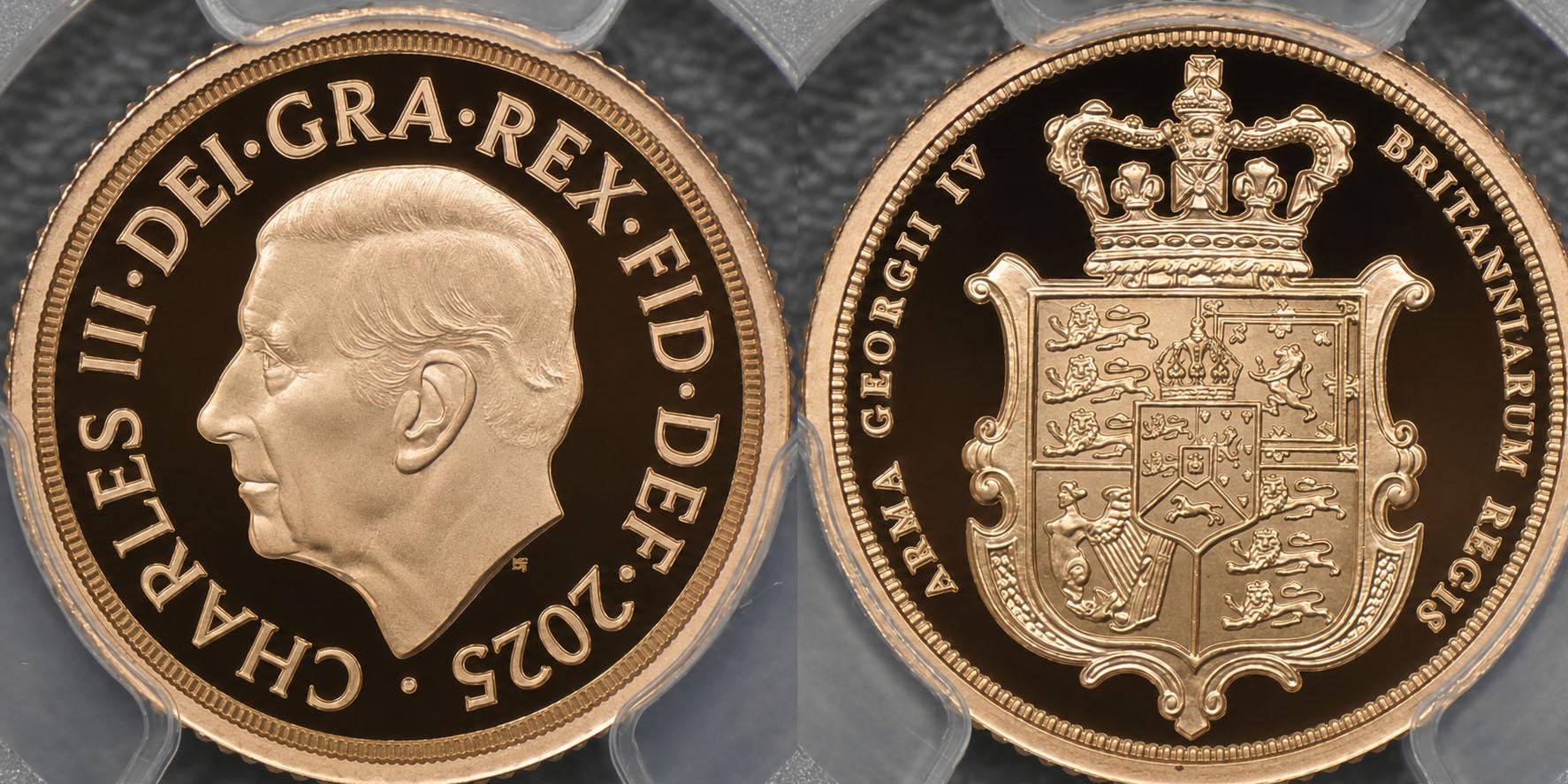 2025 Proof Half Sovereign
