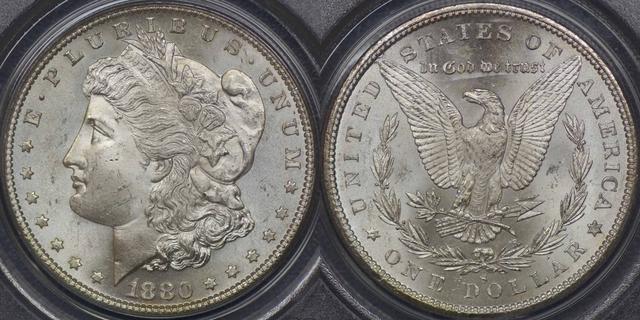 1880 San Francisco One Dollar