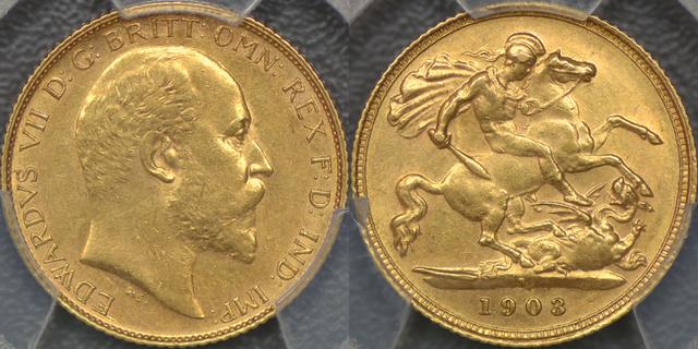 1903 Sydney Half Sovereign
