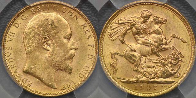 1907 Melbourne Sovereign