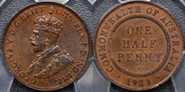 1923 Halfpenny