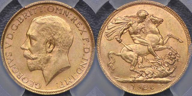 1926 Melbourne Sovereign