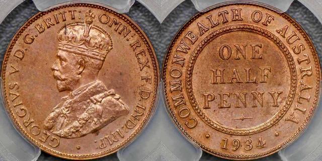1934 Halfpenny