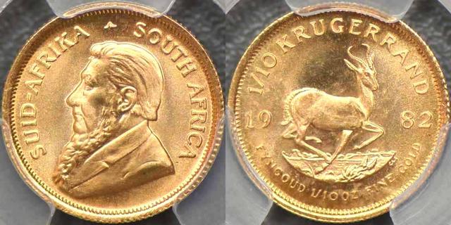 1982 One Tenth Krugerrand