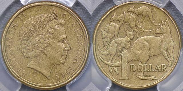 2000 One Dollar Mule with Ten Cent Obverse