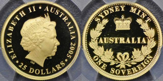 2005 "Sydney Mint" Twenty-five Dollars