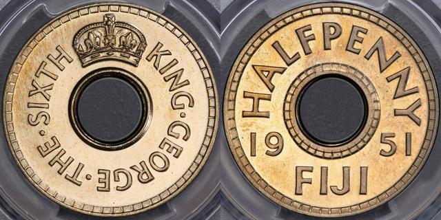 1951 Proof VIP Halfpenny